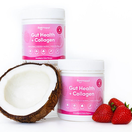 Strawberry Coco Gut Health & Collagen Double Bundle
