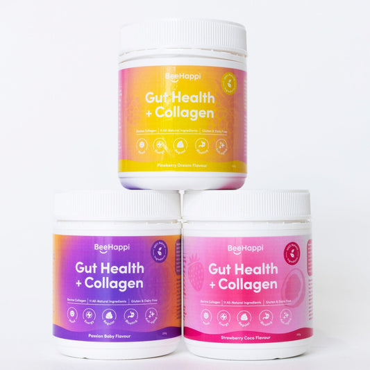 BeeHappi Gut Health & Collagen New Flavour Pack