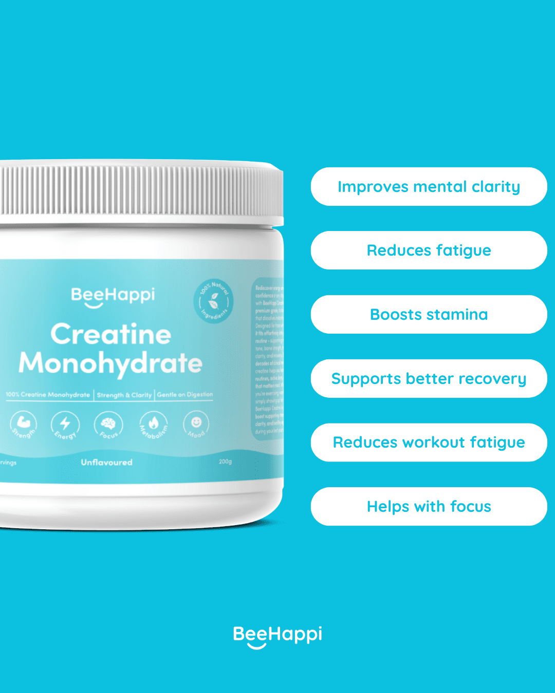 NEW - Creatine Monohydrate - 200g