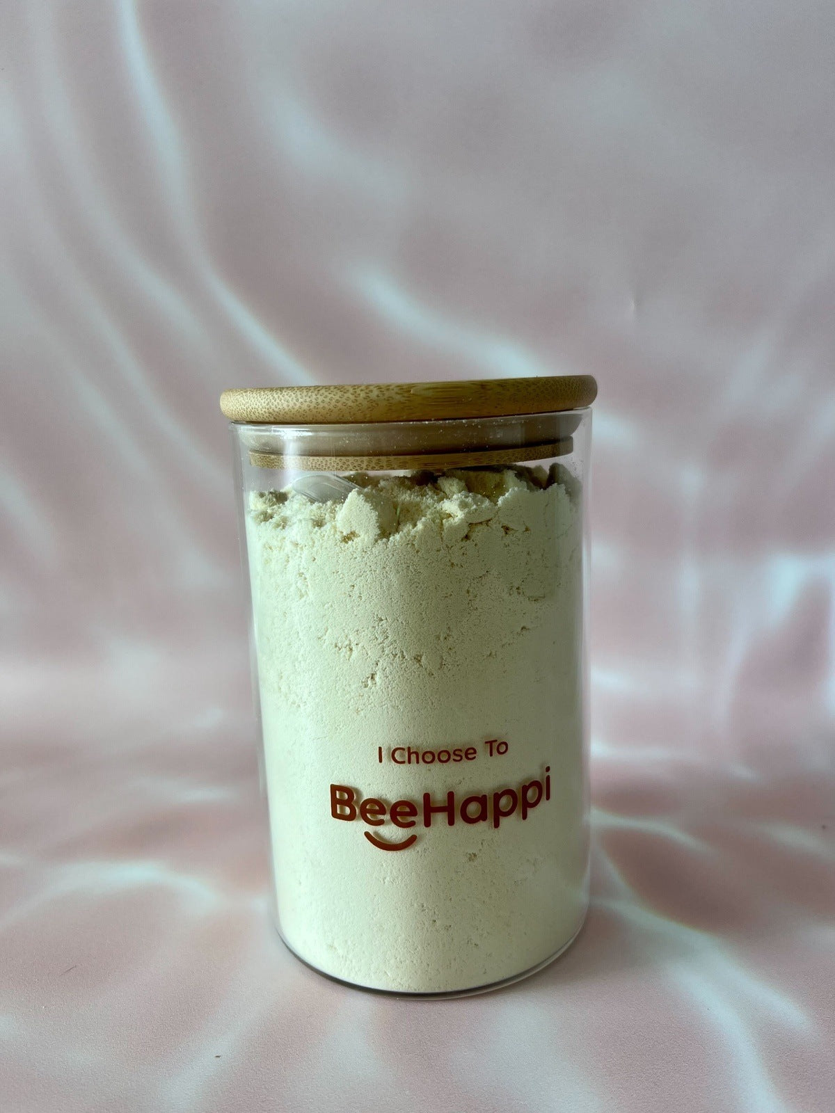BeeHappi Large Benchtop Glass Jar